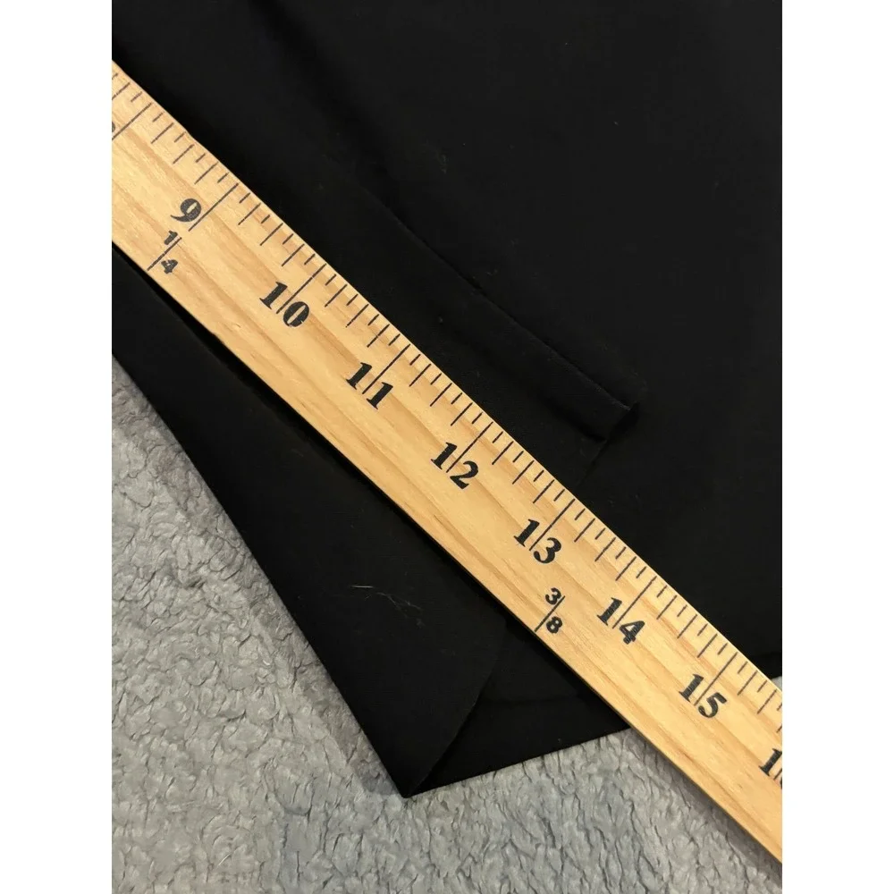 Worthington Stretch Black Bermuda Shorts Womens 14 Dress Shorts Knee Length